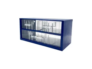Organizér zásuvkový 03/ 2xM,1xL - RAL 5002 Modrý