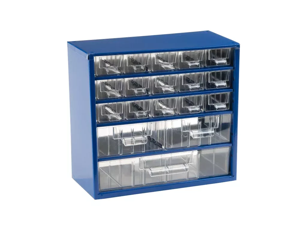 Organizér zásuvkový 06/ 15xS,2xM,1xL - RAL 5002 Modrý TOKOZ