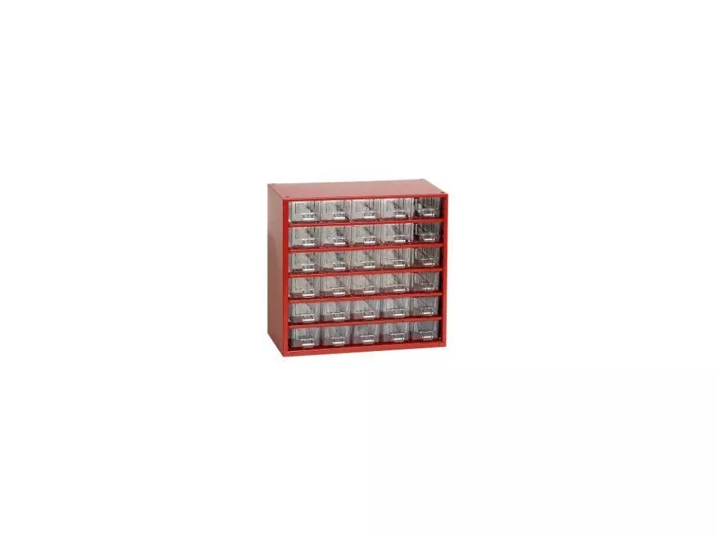 Organizér zásuvkový 06/ 30xS - RAL 3002 Červený TOKOZ
