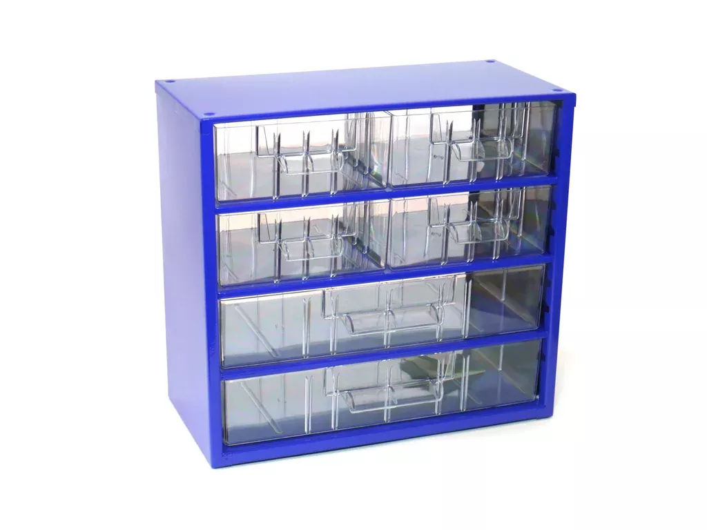 Organizér zásuvkový 06/ 4xM,2xL - RAL 5002 Modrý TOKOZ