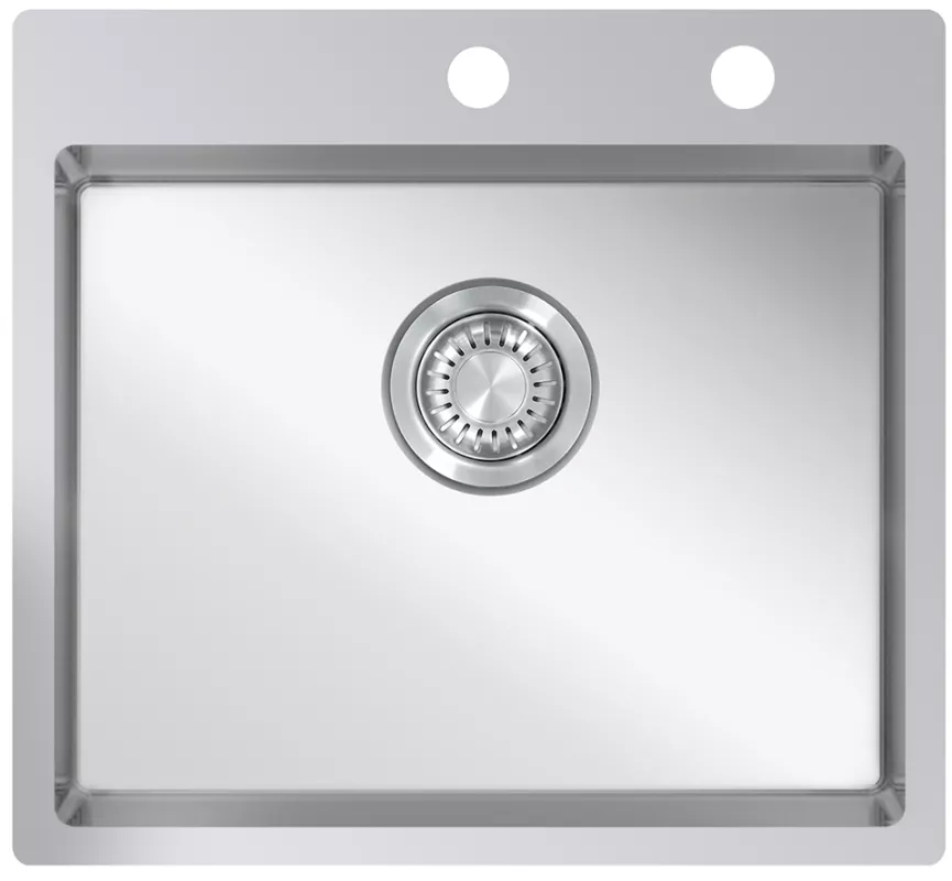 StrongSinks S3 Dřez Duna 500 500x505mm s excentrem nerez