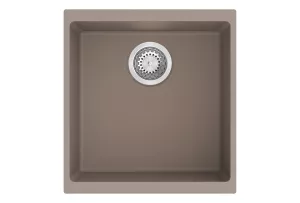 StrongSinks S3 Dřez granit Hron 430 430x460mm bez odkapu béžová