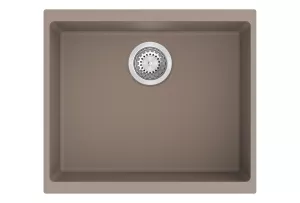StrongSinks S3 Dřez granit Hron 530 530x460mm bez odkapu béžová