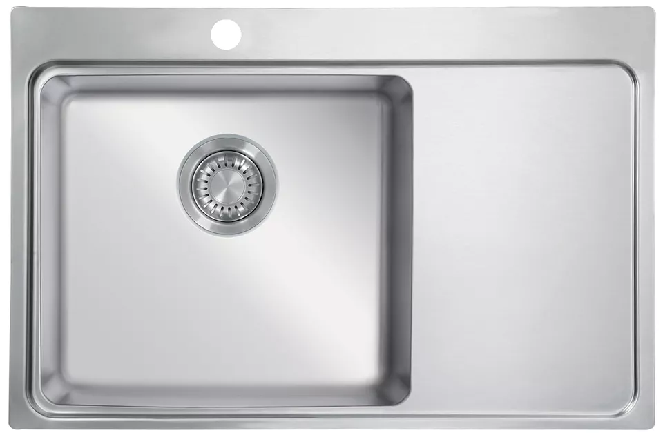 StrongSinks S3 Dřez Nida 787 787x520mm odkap vpravo nerez