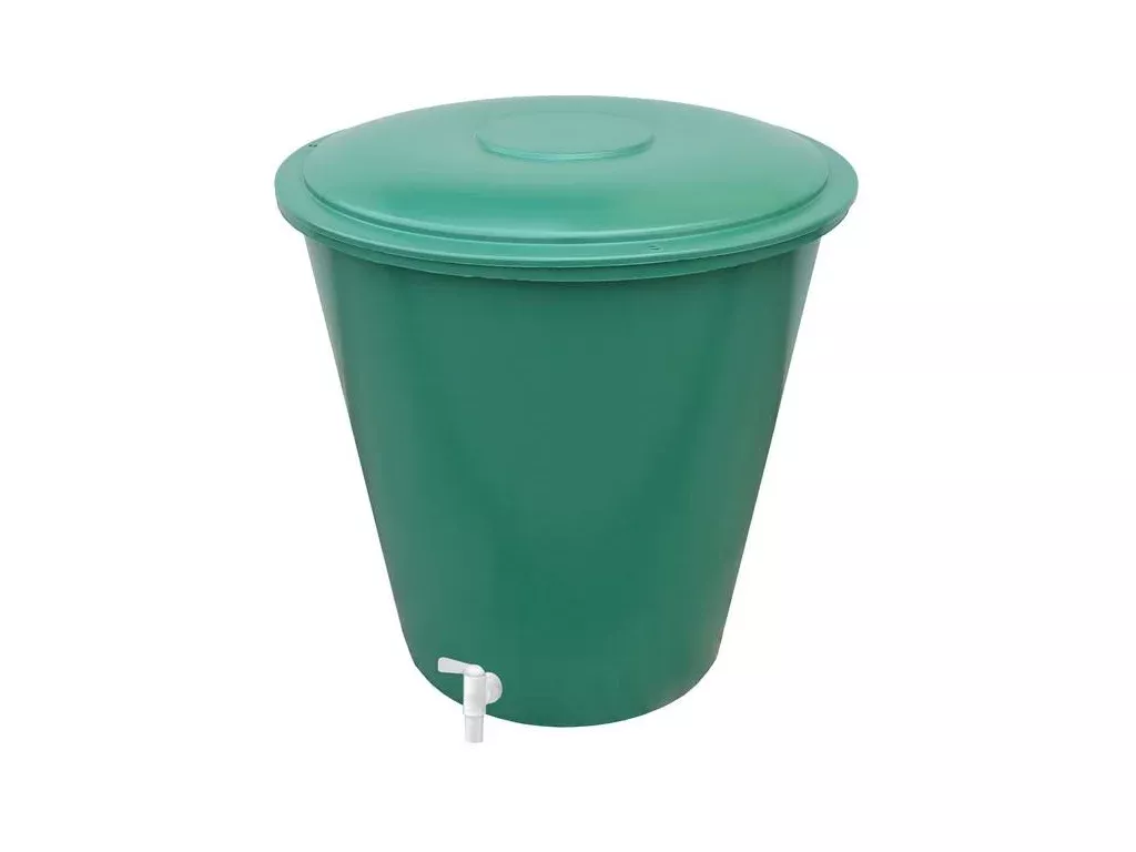 Sud na dešť.vodu 200l +kohout s víkem