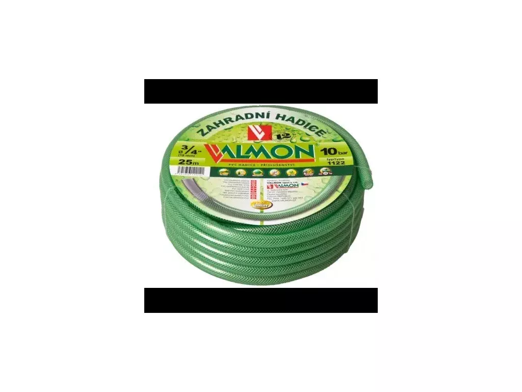 Valmon zahradní hadice PVC 3/4" 10,15,25,50 m 1122 zelená //