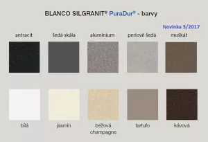 BLANCO 524844 Dřez Elon XL 6 S bez excentru Silgranit PuraDur antracit Blanco