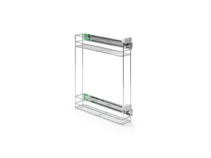 Kuchyňský výsuvný koš Cargo ATM mini NORMA chrom (G2) – 150 mm pravý