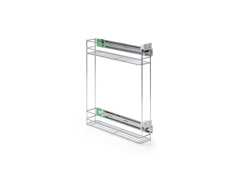 Kuchyňský výsuvný koš Cargo ATM mini NORMA chrom (G2) – 150 mm pravý