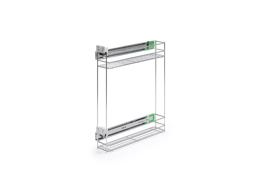 Kuchyňský výsuvný koš Cargo ATM mini NORMA chrom (G2) – 150 mm levý