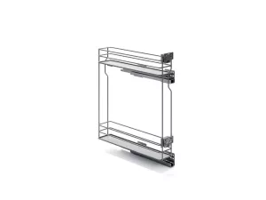 Kuchyňský výsuvný koš Cargo ATM mini VERTO (P13/P13) – 150 mm pravý