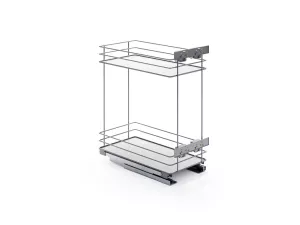 Kuchyňský výsuvný koš Cargo ATM mini VERTO (P13/P13) – 300 mm