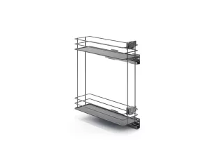 Kuchyňský výsuvný koš Cargo ATM mini VERTO (P32/P32) – 200 mm pravý
