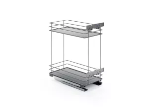 Kuchyňský výsuvný koš Cargo ATM mini VERTO (P32/P32) – 300 mm