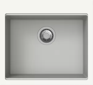 StrongSinks S3 Dřez granit Ipel 560x510mm bez odkapu bílá
