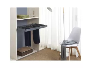 Výsuvný věšák na kalhoty LUX bílý Met Gal