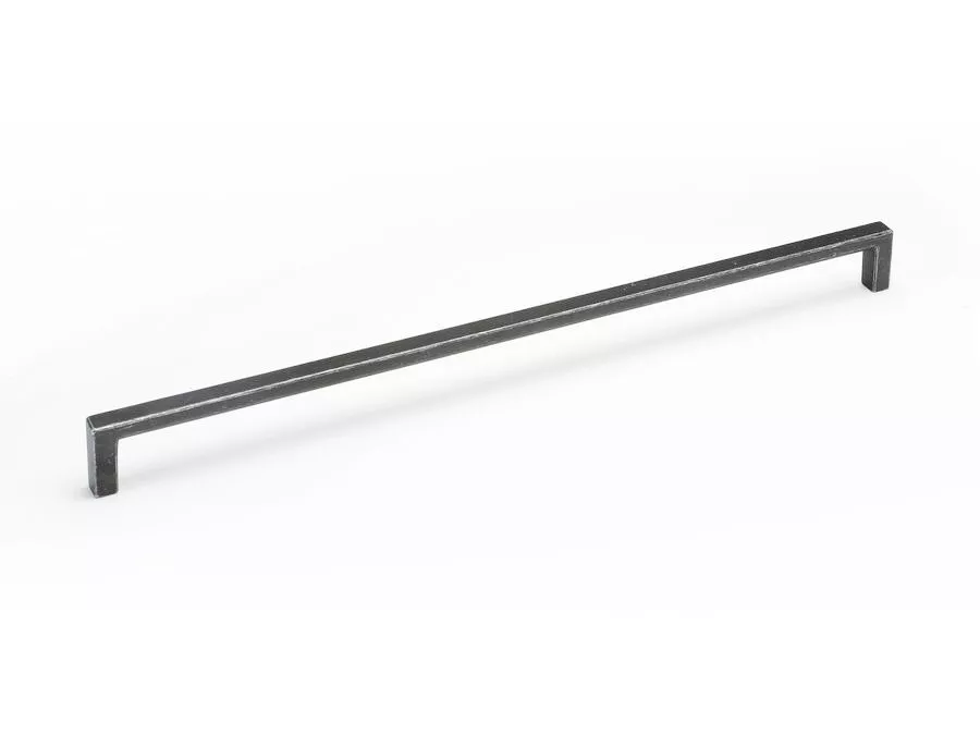 Úchytka DARA železo černé patina 128-320 mm /