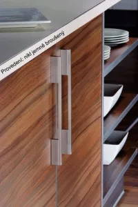Úchytka SAMARA nikl jemně broušený 128/224-640/736 mm // Siro