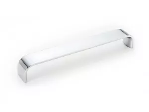 Úchytka NORA chrom lesklý 128-320 mm / | 128 mm, 160 mm, 192 mm, 320 mm